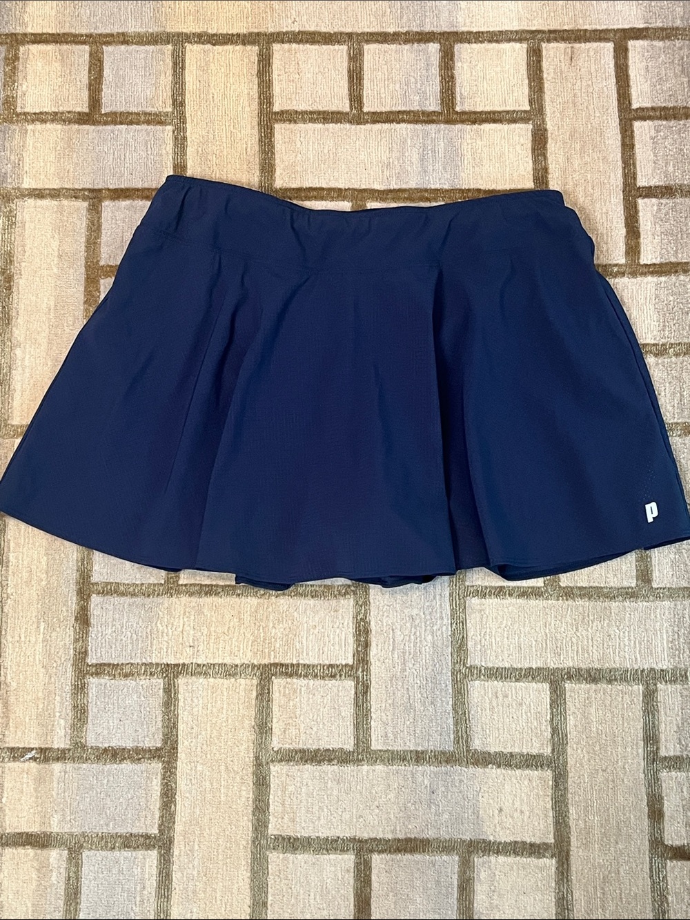 Prince Women’s Match Flounce Tennis Skirt- Navy